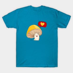 Mushroom and love T-Shirt